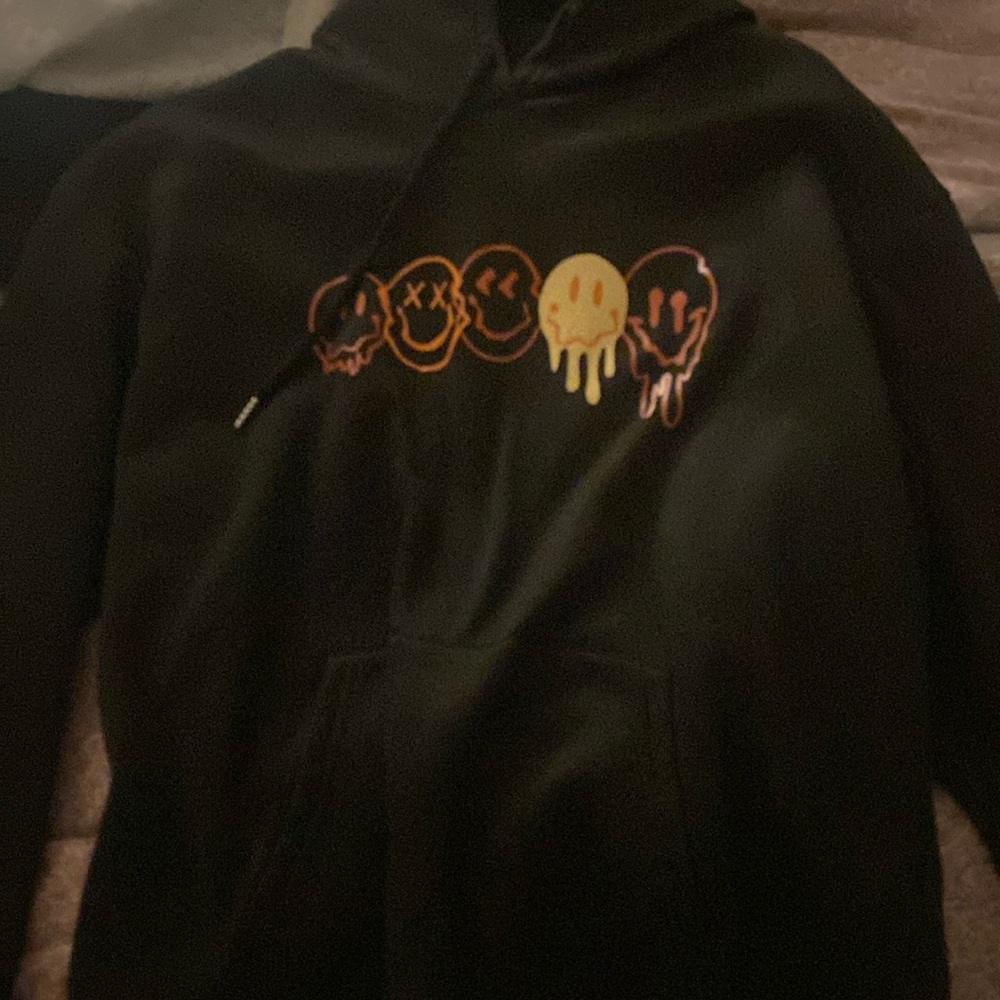 Drippy face hoodie